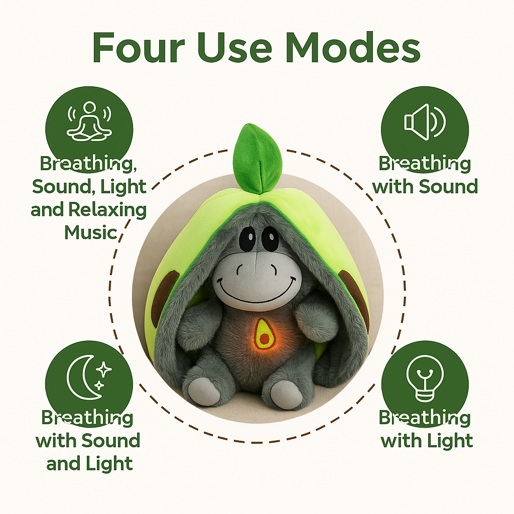 SnoozeBerry™ Breathing Plushie
