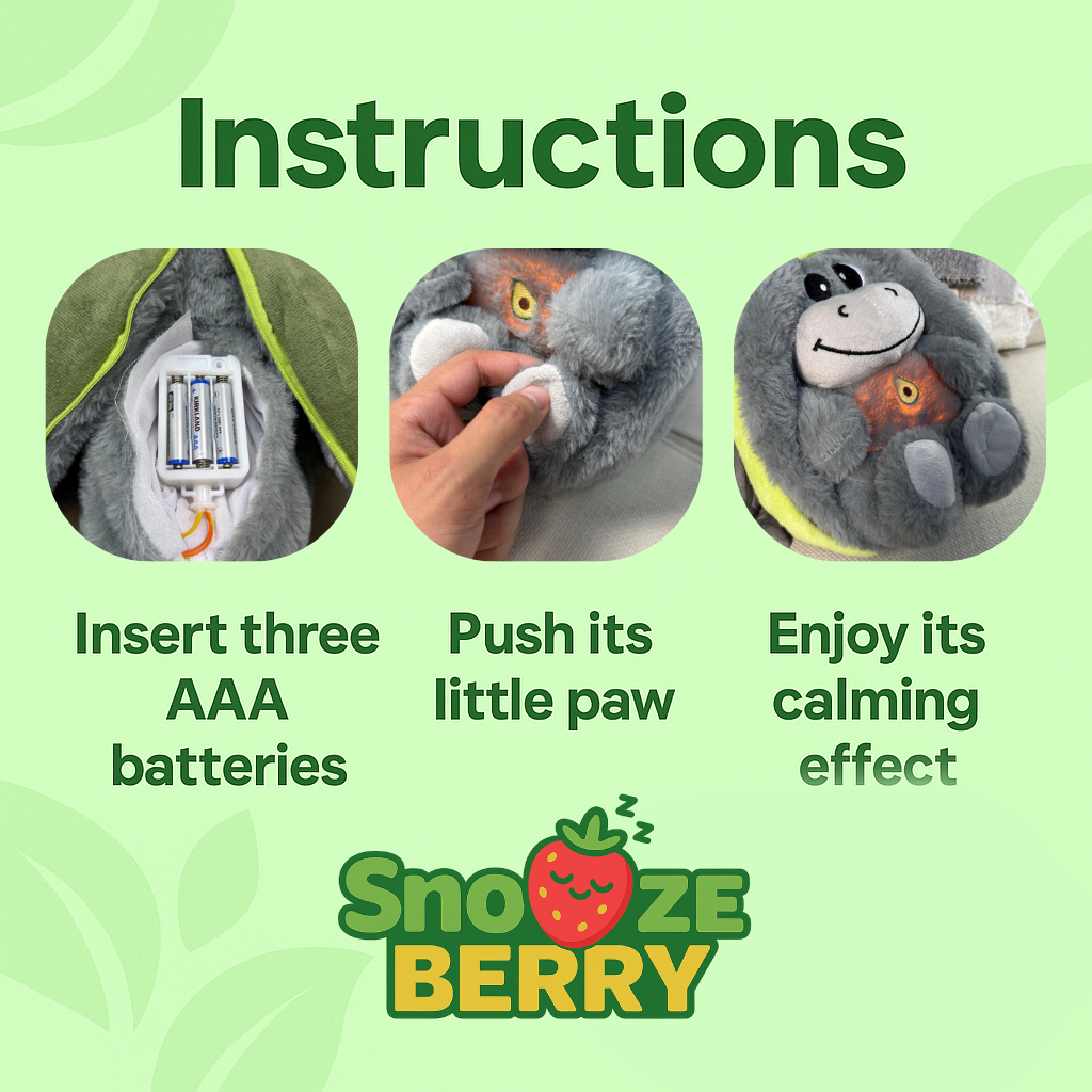 SnoozeBerry™ Breathing Plushie